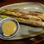 魚菜 - お勧め笹竹の子焼き