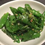 うしごろバンビーナ - スナップえんどうのナムル