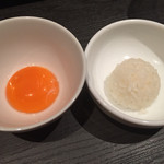 うしごろバンビーナ - すき焼きの卵とごはん