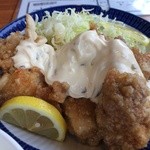 エビス - 201505  エビス  ★チキン南蛮（ご飯大盛無料・500円）★チキン南蛮