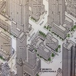 The Sea Grill - 中央にプロメテウス像が描かれている