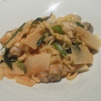 リストランテ ペガソ - トマトソースメインの手打麺（タリアテッレ）