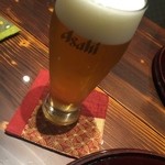 魚菜処 光悦 - 生ビール