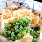 ふるかわうどん - 天かすのカリッと感が堪りません。