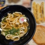資さんうどん - 料理写真:ごぼう天(3本)うどん、丸天