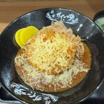 伝説のすた丼屋 - 料理写真:「チーズカレーメンチカツ合盛りすた丼」1,190円