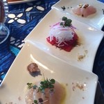 Mama's Fish House - Papa's Three Fish Sashimi