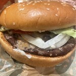 バーガーキング - 料理写真:美味そうなマッシュルーム見せちゃうぞぉ〜… 無い…