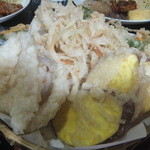 いなか亭 - 揚げたて天ぷら(2015.5.27)