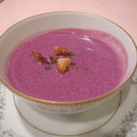 紫芋のポタージュ
