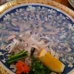 勝しん - ５月半ばでもまだ旨いふぐ。二人で１,５キロを