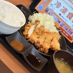 から好し - 料理写真:大判から揚げ定食・ライス大盛り（９２８円）２０２６年９月