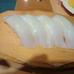 沼津魚がし鮨 流れ鮨 - 2015年3月　ヤリイカ