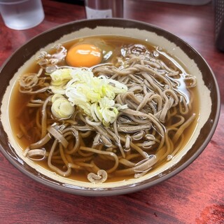 そば処 桔梗 - 料理写真:月見そば