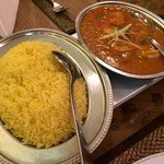 シタール - プロンマサラとサフランライス