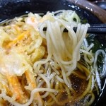 峠の蕎麦 - 注文後茹でる腰の強い蕎麦。