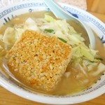 ラーメン処 花いちばん - 料理写真:2014年8月　納豆みそラーメン【900円】