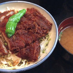 とん竹 - ソースかつ丼 850円