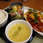 キッチン 凛花 - ランチ 選べる 酢豚