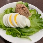 カレーハウス CoCo壱番屋 - 料理写真:ツナサラダ ゆで卵トッピング