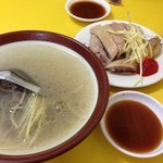 七賢鴨肉飯專賣店 - 2014.4　鴨心湯。
