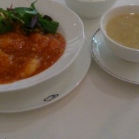 中国料理 翡翠宮 - エビチリ定食