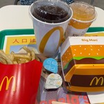 マクドナルド - ドリンク写真:ひるマック ビッグマックセット+ドリンクS
