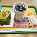 マクドナルド - ドリンク写真:月見マフィンセット
