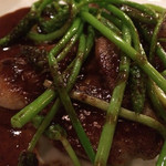 らんぷ亭 - ドンブ産うずらのロースト  フランス産野生アスパラを添えて