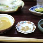 山玄茶 - お造りを戴くソース