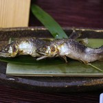 山玄茶 - 小鮎・塩焼き