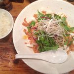 麺飯食堂 なかじま - 今週の限定麺　冷やし担々麺 (830円) 小ライスサービス