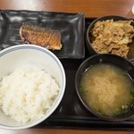 吉野家 - 料理写真:牛さば定食