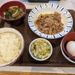 すき家 - 料理写真:牛皿定食