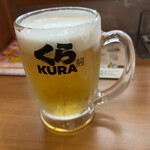 無添くら寿司 - ドリンク写真:生ビール