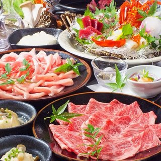 “All-you-can-eat and drink with over 100 items” [Unlimited] ⇒ 4,378 yen