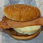 マクドナルド - 料理写真:月見バーガー@¥490円