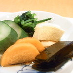 京口町　てるい - 香の物☆♪