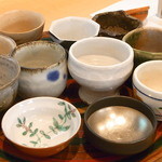 京口町　てるい - 盃はどれにしようかな？☆♪