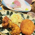 小樽食堂 - 日替わりランチ¥1210込(2026/9/下旬時点)