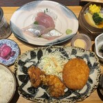 小樽食堂 - 日替わりランチ¥1210込(2026/9/下旬時点)