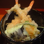 たからや - ミニ天丼　※うどんとセットなら、プラス150円で