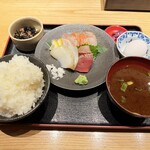 魚柳 - 藁焼き定食