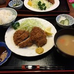 Tonkatsu Maruichi - ヒレ定食1,200円