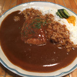 ジャックと豆の木 - ハンバーグカレー