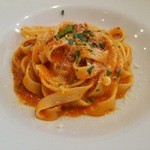 Osteria calma - 自家製タリアテッレのミートソース　ハーフポーション