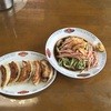 Shokudouminori - 料理写真:冷やし中華と餃子