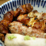 伊勢廣 - 5本丼は、レバー付き！