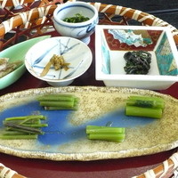 出羽屋 - 一つ一つの山菜の説明も丁寧でした