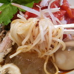 ら～めん　晴々 - プレミアム・トマトつけ麺(太麺) 2015.5